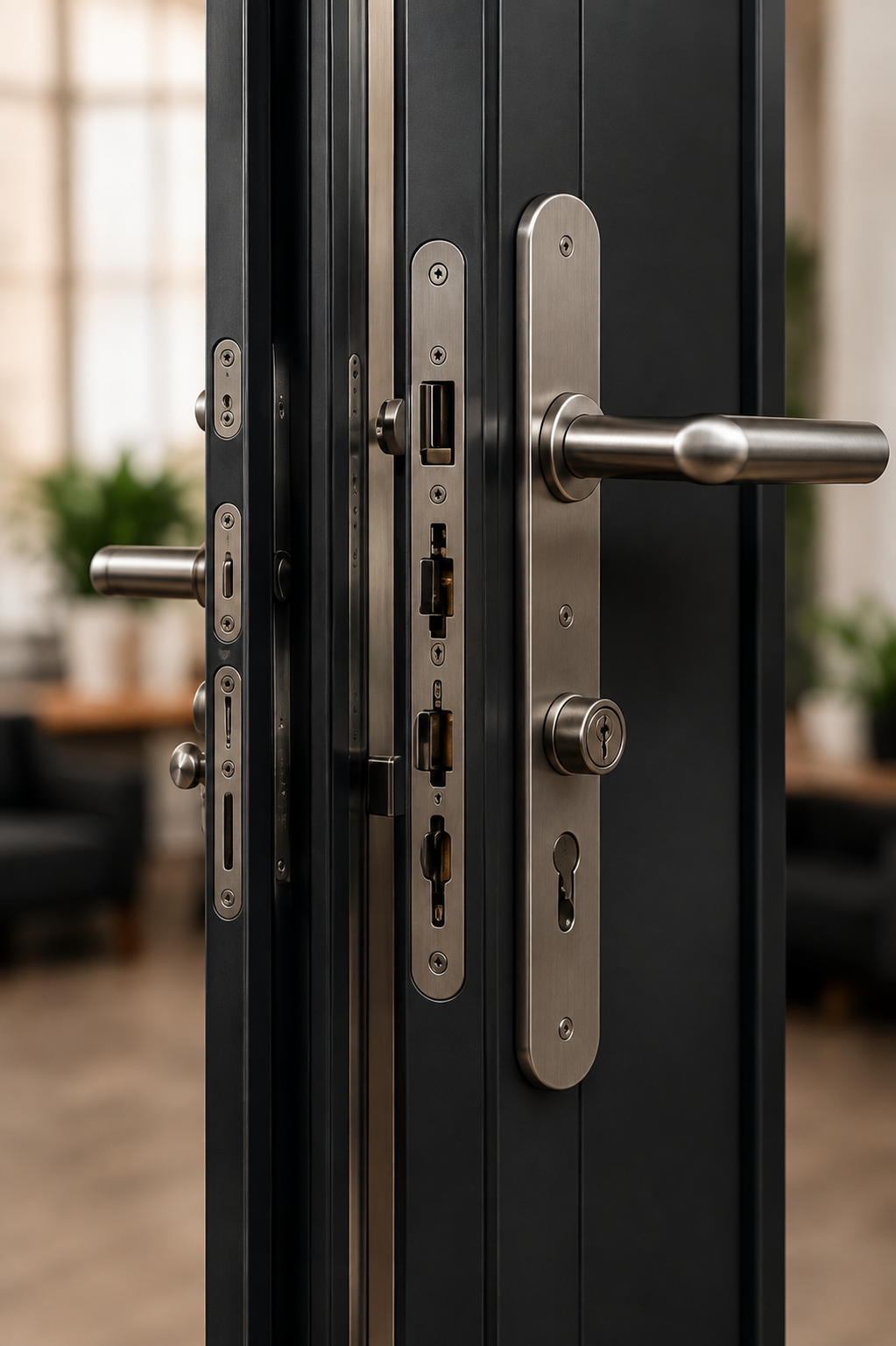 Insteekslot in deur